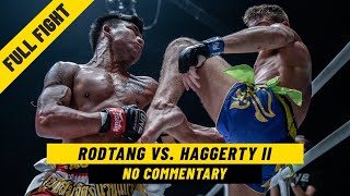 Rodtang vs Jonathan Haggerty II  Full Fight WITHOUT Commentary [upl. by Amilas]