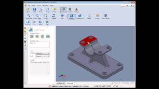 SolidWorks 2013 eDrawings  How to Use the Measure Tool  03 [upl. by Chiquia]