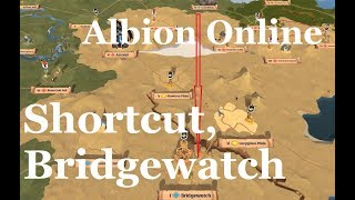 Albion Online  Caerleon to Bridgewatch fast almost safely [upl. by Ekul]