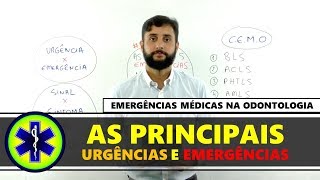 AS PRINCIPAIS EMERGÊNCIAS MÉDICAS NA ODONTOLOGIA [upl. by Neryt]