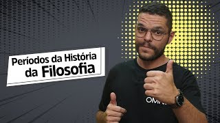 Períodos da História da Filosofia  Brasil Escola [upl. by Drusy995]