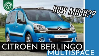 CITROEN BERLINGO MULTISPACE 2012 FULL REVIEW [upl. by Helgeson]