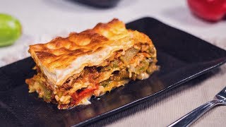 Reteta  Lasagna cu legume lactovegetariana Bucataras TV [upl. by Lumbard]