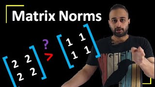 Matrix Norms  Data Science Basics [upl. by Lipfert]