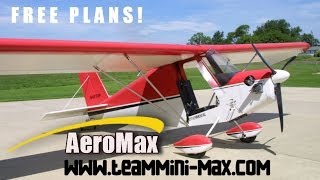 FREE TEAM MiniMax ultralight aircraft and experimental amateurbuilt aircraft plans [upl. by Annaeg560]