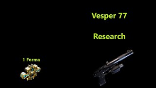 Leaded Gas Vesper 77 1 Forma  Warframe [upl. by Lleraj456]