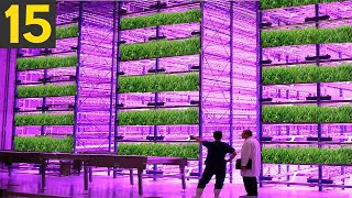 15 Modern Farming Technologies that are NEXT LEVEL [upl. by Aliled]