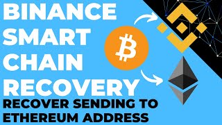 Recover Sending to Ethereum Address on Binance Smart Chain Setup BSC for MyEtherWallet amp Metamask [upl. by Ahsiena622]