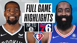 NETS at 76ERS  FULL GAME HIGHLIGHTS  March 10 2022 [upl. by Templia909]