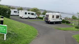 Arriving at Berwick seaview caravan club site [upl. by Jelks388]