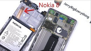 Nokia 8 Teardown  Screen Repair and Battery Replacement [upl. by Strauss]