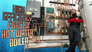 High Efficiency Boiler Installation and Explanation [upl. by Aillicirp]