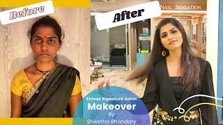 Makeover at Shivas Signature Salon  By Shwetha Bhandary [upl. by Cyril]