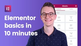 Elementor Wordpress Tutorial  The Basics in 10 Minutes [upl. by Eulalie658]