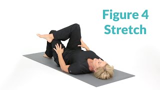 Figure 4 Piriformis Stretch for Sciatica Pain [upl. by Nari]