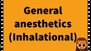 Pharmacology General Anesthetics Anesthesia CNS MADE EASY [upl. by Arait]