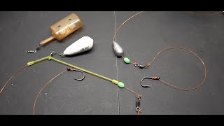 TUTORIALSPIEGAZIONE MONTATURA PER LA PESCA A FONDO [upl. by Thin]