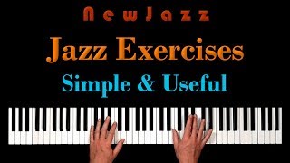 Simple PIANO EXERCISES for Advanced JAZZ IMPROVISATION [upl. by Adriena138]