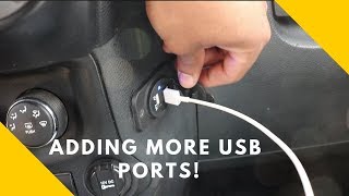 Adding More USB Power Ports to my Jeep [upl. by Fuller]