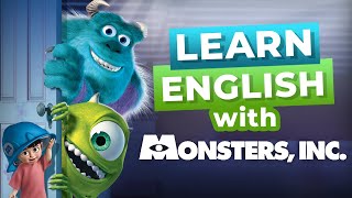 Learn English With Disney Movies  Monsters Inc Intermediate Level [upl. by Huppert]