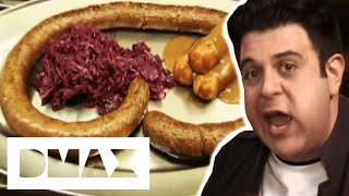 Adam vs quotThe Meterwurst Challengequot  Man v Food [upl. by Stoll]