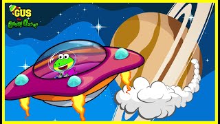 Gus the Gummy Gator SPACE MISSION Learn about Planets and Find the ENERGY STAR [upl. by Hcib]