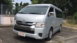 2017 Toyota Hiace GL Grandia 30 MT Full Review [upl. by Ellesij]