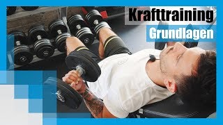 Krafttraining für Anfänger Die Basics für effektiven Muskelaufbau 💪 [upl. by Mcnalley623]