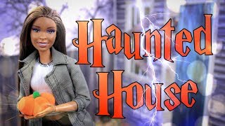 DIY  How to Make Doll Haunted House  Multi Room Halloween Doll House [upl. by Ylliw]