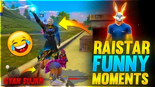 Raistar Funny Moments  Garena Free Fire [upl. by Marozas]