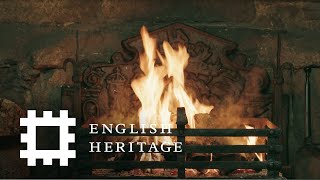 Relaxing Tudor Fireplace at Pendennis Castle [upl. by Blackwell]