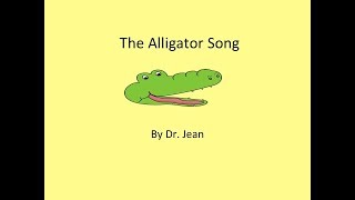 The Alligator is My Friend Song wlyrics [upl. by Lathe819]