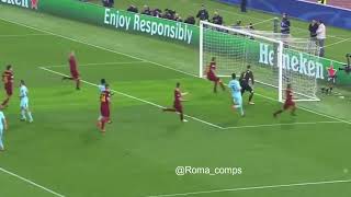 De Rossi vs Barcelona 14 Finals UCL 1718 [upl. by Albion553]