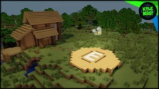 Minecraft ELYTRA Landing Pads How To Build Tutorial [upl. by Notgnillew]