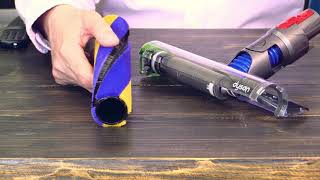 Cleaning the Dyson V15 DETECT LASER SLIM FLUFFY Brush Bar [upl. by Felicidad]