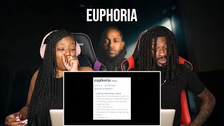 KENDRICK LAMAR DRAKE DISS  Euphoria  REACTION [upl. by Laersi]