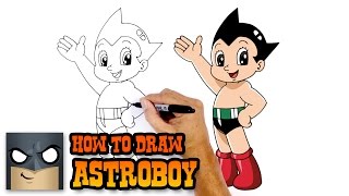 How to Draw Astro Boy  Drawing Lesson [upl. by Darooge226]