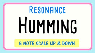 Humming Vocal Warm Up  Improve Pitch and Resonance  Female Voice [upl. by Limbert]