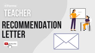 Teacher Recommendation Letter EXPLAINED [upl. by Grunenwald]