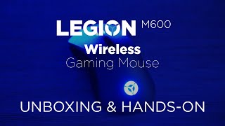 UNBOXING amp HANDSON Legion M600 Wireless Gaming Mouse [upl. by Machos]