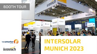 Intersolar 2023  Krannich Booth Tour [upl. by Rother]