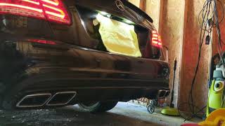 E550 Exhaust Project [upl. by Asilat]