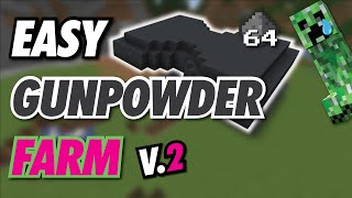 SIMPLE AUTO CREEPER FARM  AUTO GUNPOWDER👌 10000 GUNPOWDER PER HOUR When STACKED [upl. by Ahsenahs]