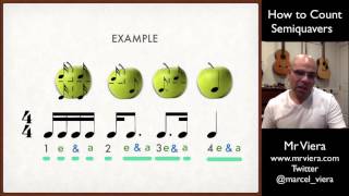 7 How to Count Semiquavers [upl. by Vander189]