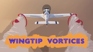 Wingtip Vortices  Pilot Tutorial [upl. by Aihsenak]