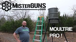 Moultrie Deer Feeder  Review and 30 and 55 Gallon Assembly and Setup [upl. by Gerdeen]