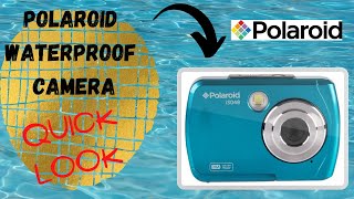 Polaroid ISO48 Waterproof Camera  LITERALLY Waterproof And ONLY 39 [upl. by Lizzy]