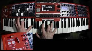 Nord Stage 3  Synth sounds only [upl. by Eixid55]