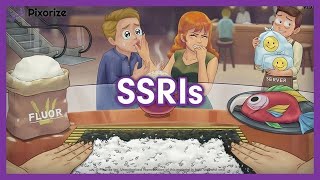 SSRIs Mnemonic for USMLE [upl. by Atinid546]