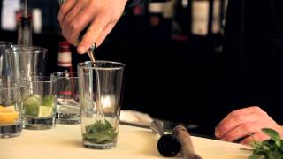 How to properly muddle for cocktails  DrinkSkool Bar Techniques [upl. by Brewer]